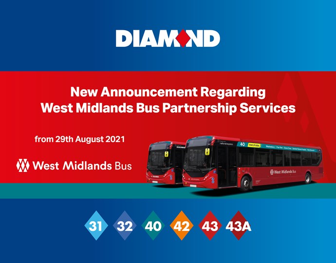 Reprieve for West Midland Bus partnership ticketing arrangements from Sunday 29th August